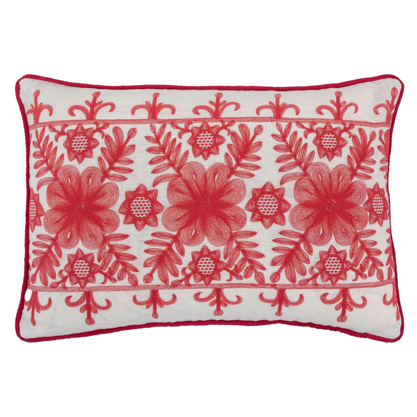 Angelica Coral Oblong Cushion