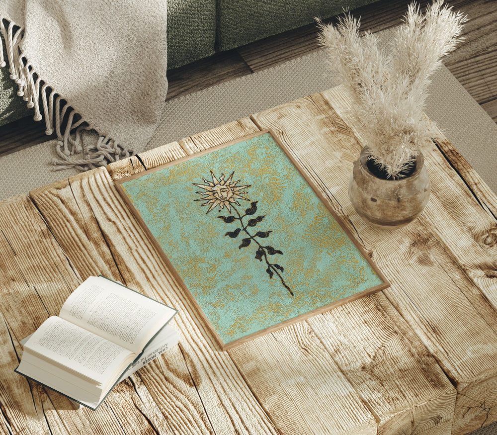 A Beacon of Light in the Flower Patch - Print