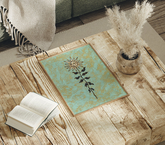 A Beacon of Light in the Flower Patch - Print