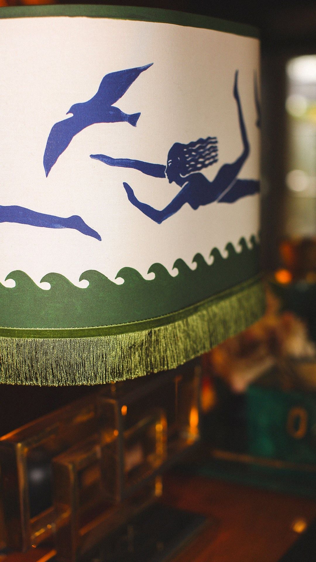 Palais x Hôtel Magique Lampshade Thalassa Blue