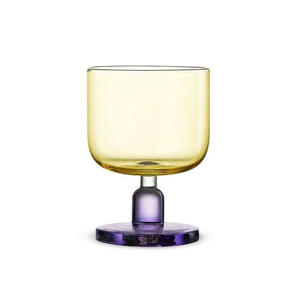 Frosted Berry Wine Glass SHORT