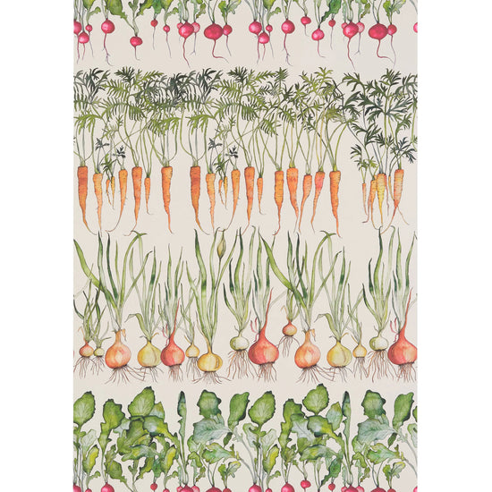 Veg Row Wallpaper