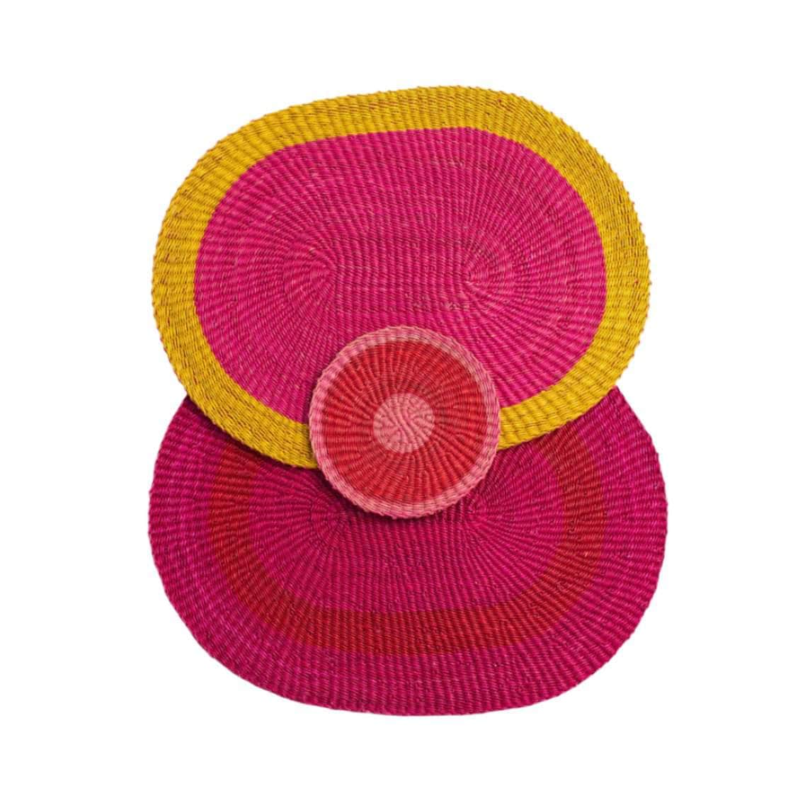 Set of 3 Placemats - Kintampo
