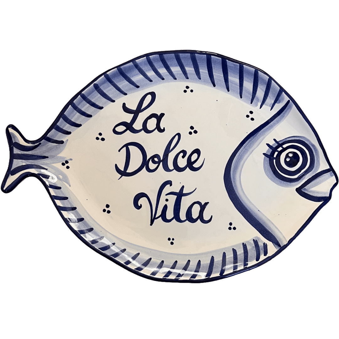 Dolce Vita Fish Plate
