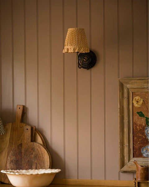 Florina in Buttercup Wall Light Lampshade