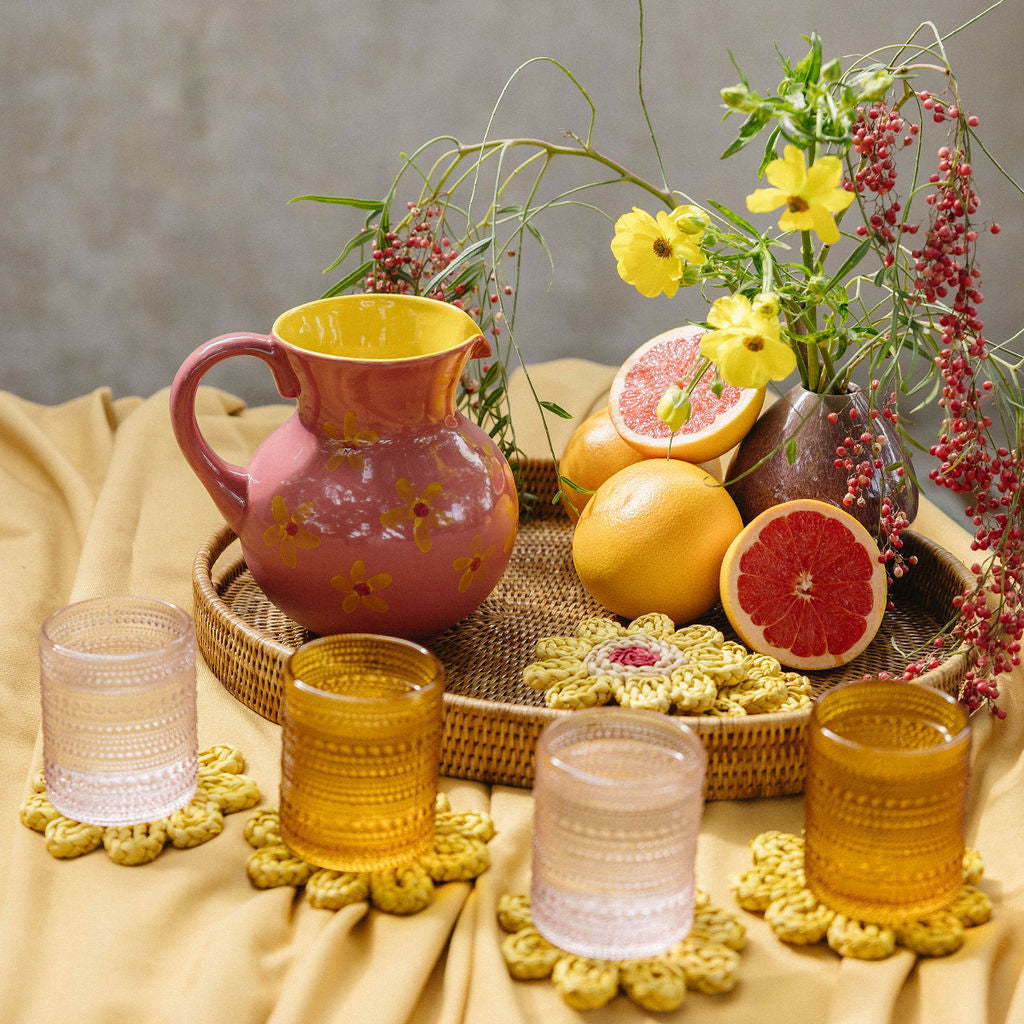 Primavera Hand-Painted Jug