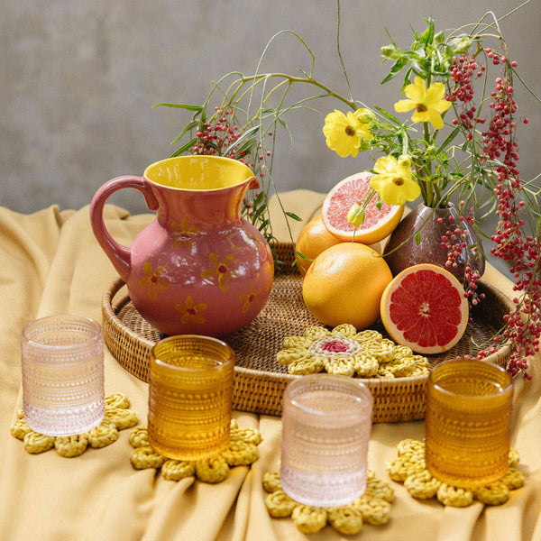 Primavera Hand-Painted Jug