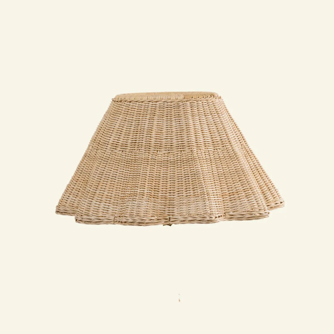 Wave Rattan Lampshade (Large)