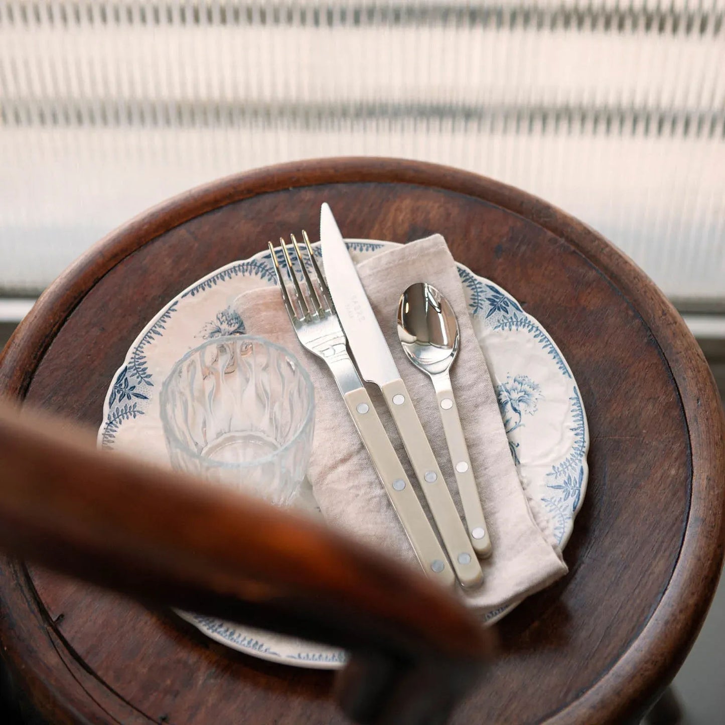 Bistrot 24 PC Cutlery Set, Putty