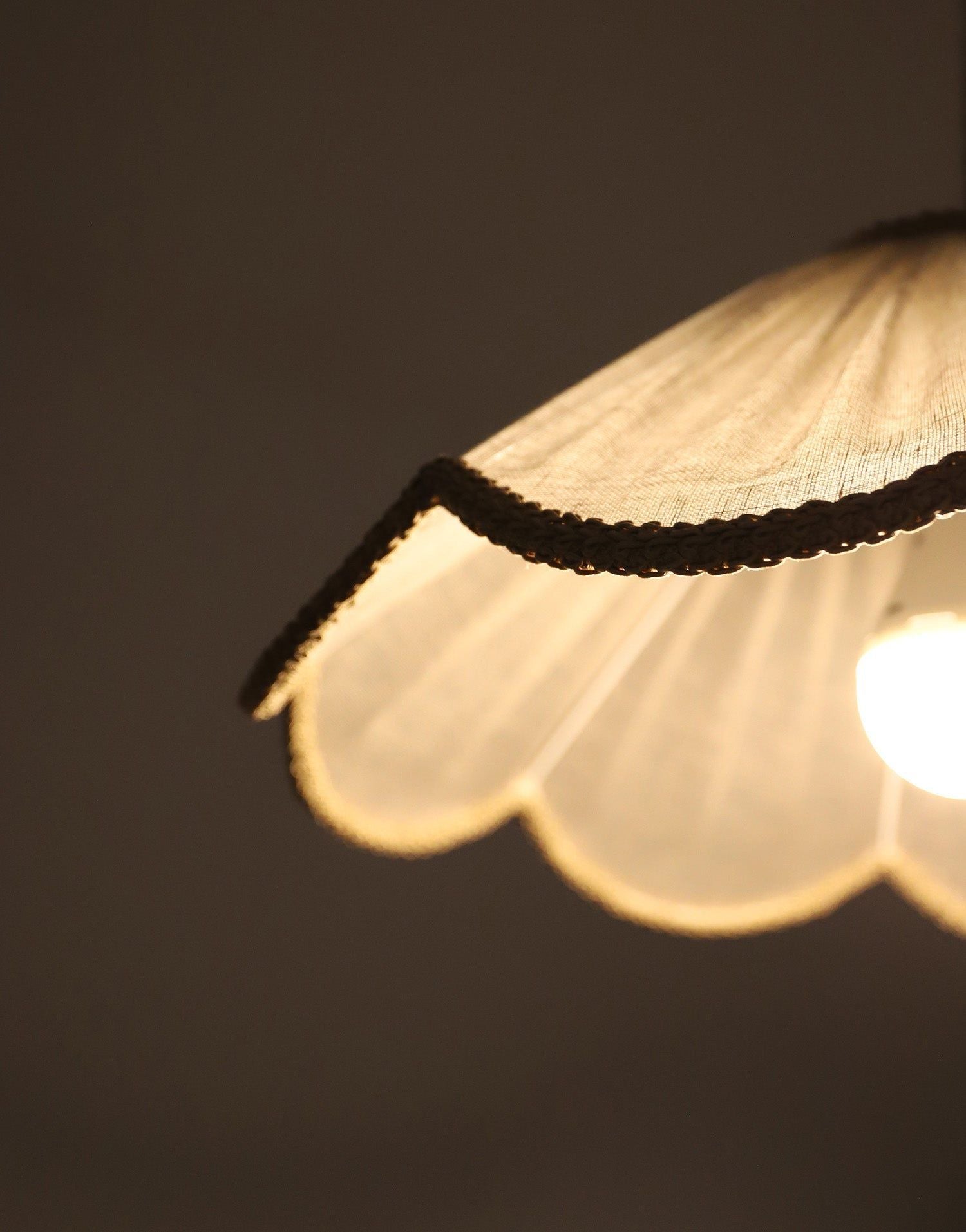 Françoise "Classic Beige" Floral Pendant Light