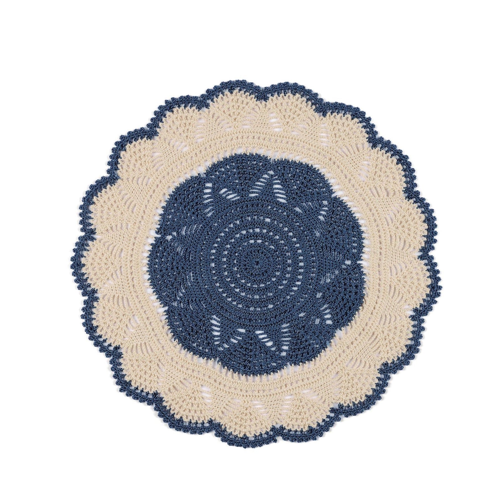 Silsila Round Placemat Bicolor