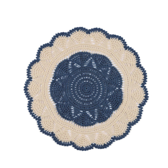 Silsila Round Placemat Bicolor