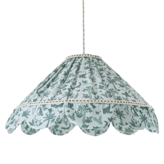 Conical Pendant Light With Petal Finish Mika “Savanne”