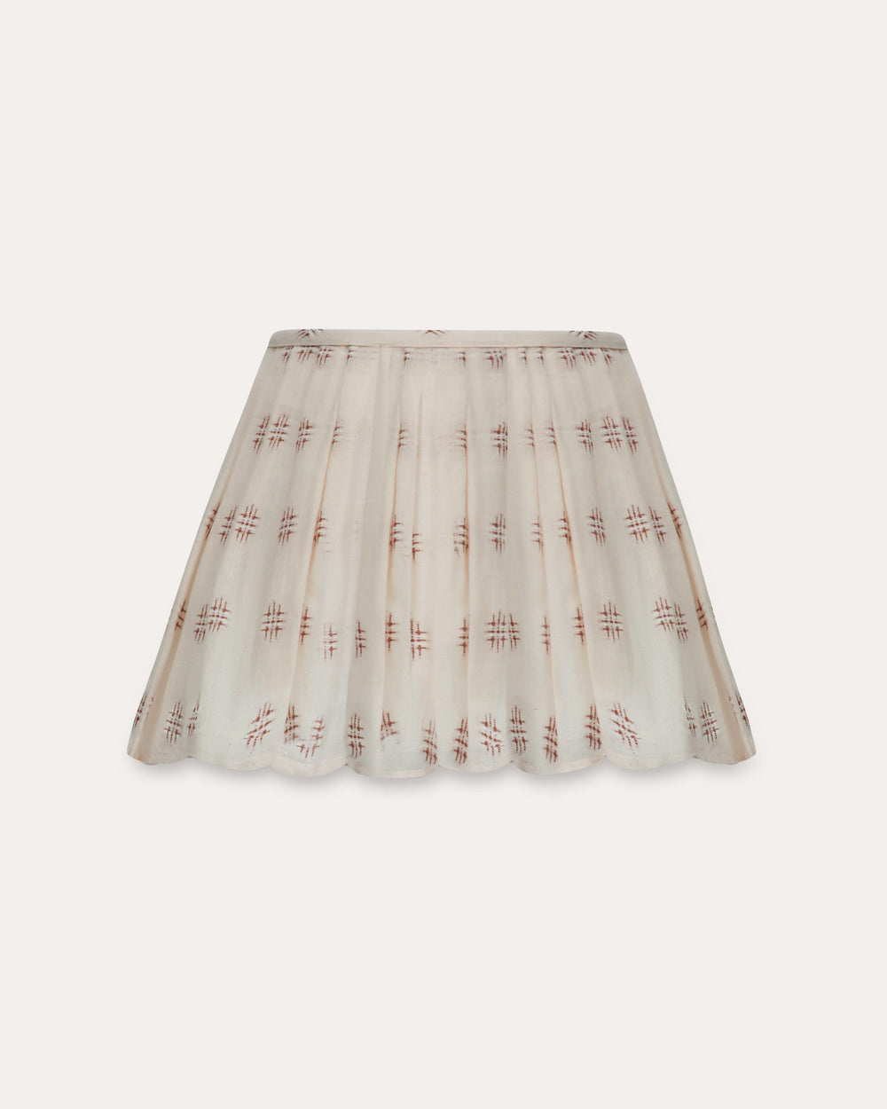 Loose Pleat Criss Cross