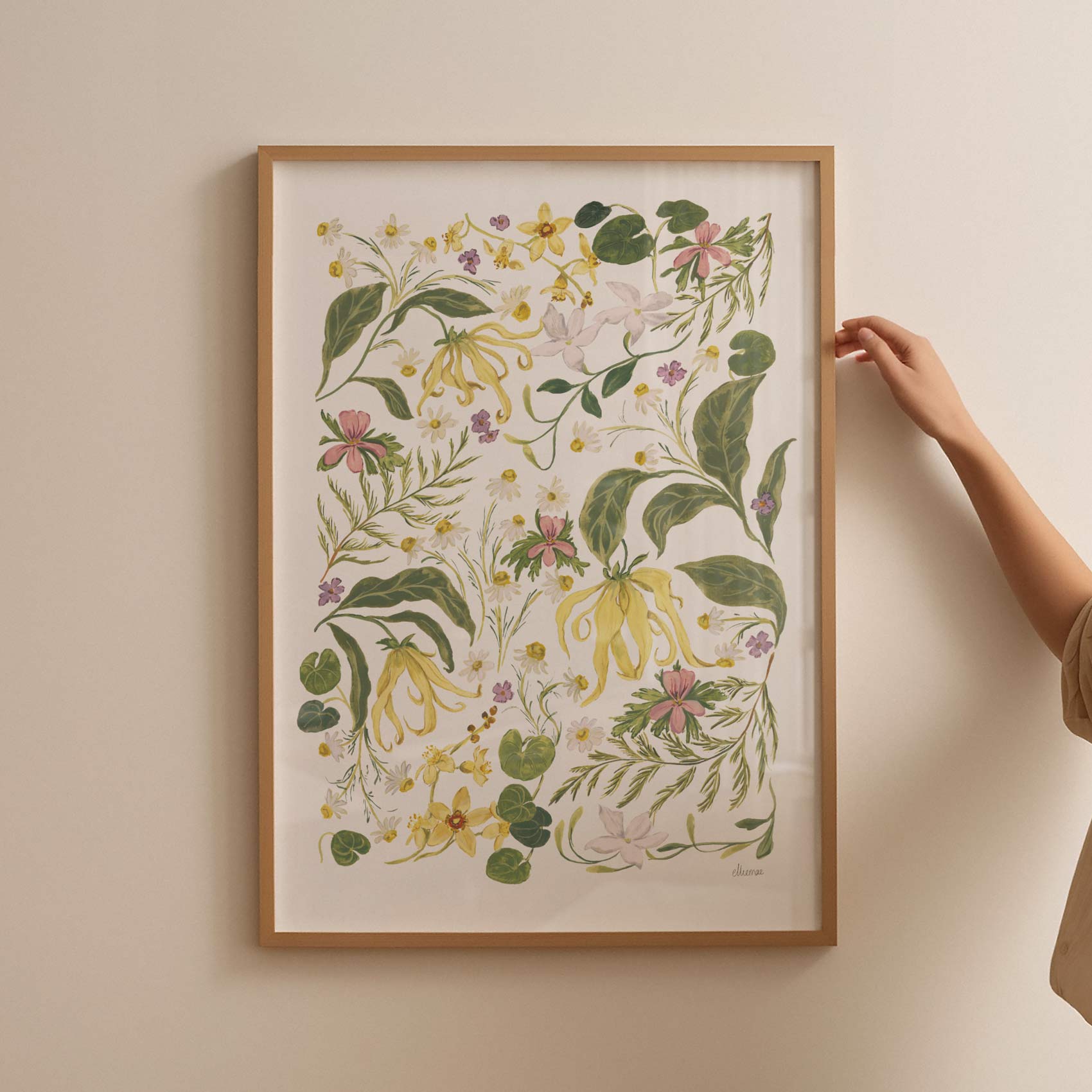 Botanical Whisper Art Print