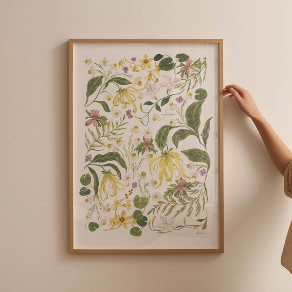 Botanical Whisper Art Print-