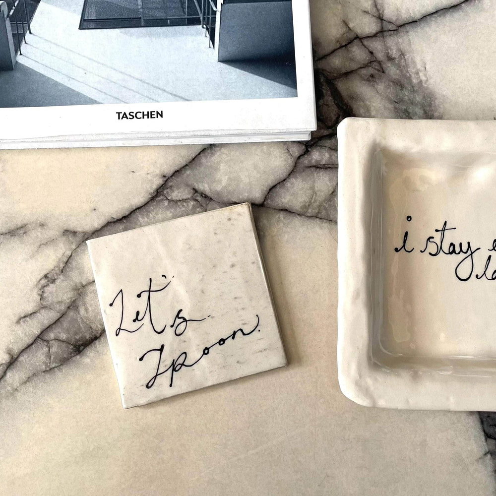 Let's Spoon Coaster