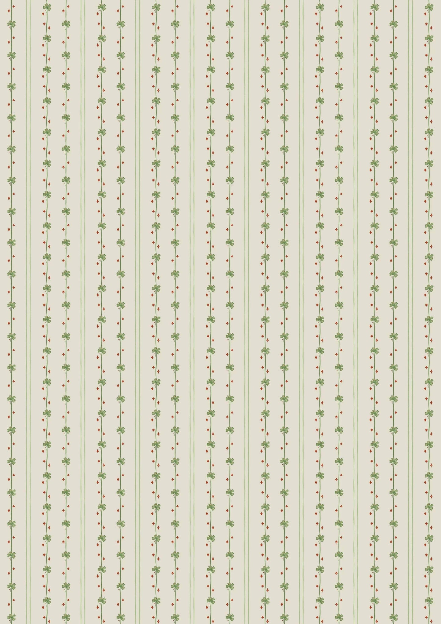 Garden Tetris Fabric - Green