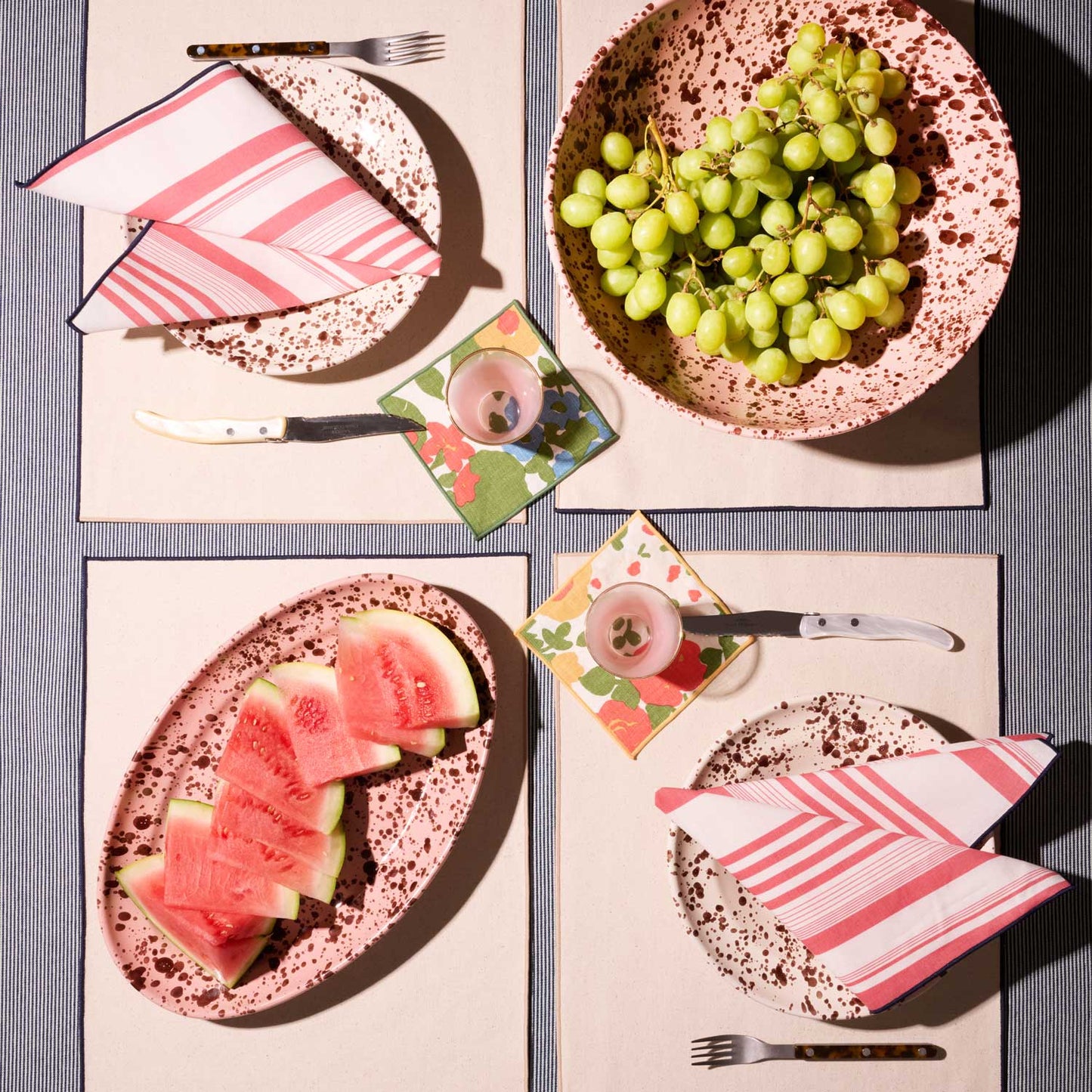 Playita Stripe Tablecloth