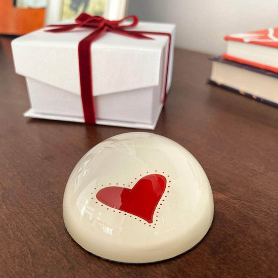 Decoupage Paperweight, Heart
