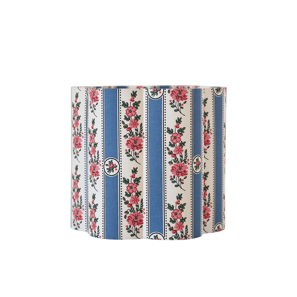 Flora Flower-Shaped Lampshade 'Blue Table Lamp'