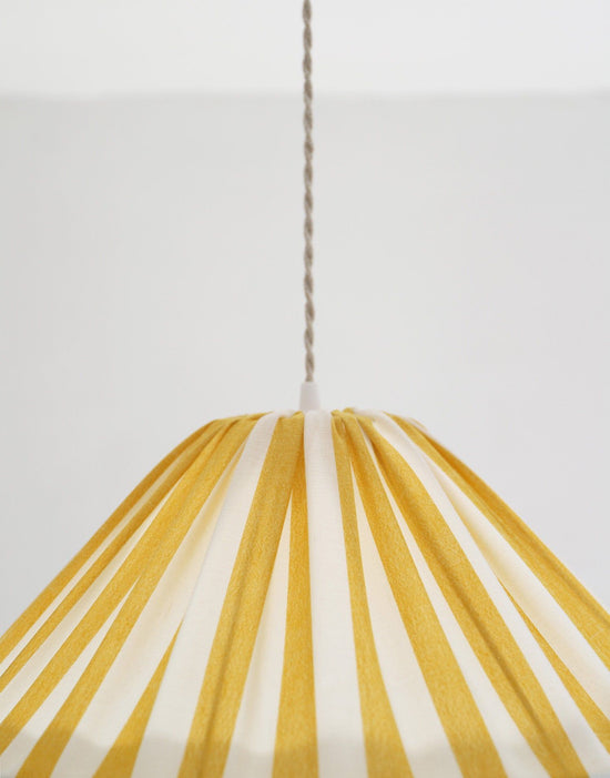 Conical Pendant Light Striped Malala “Rayures”