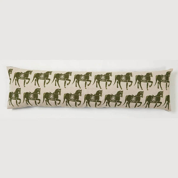 Horse Olive Cushion