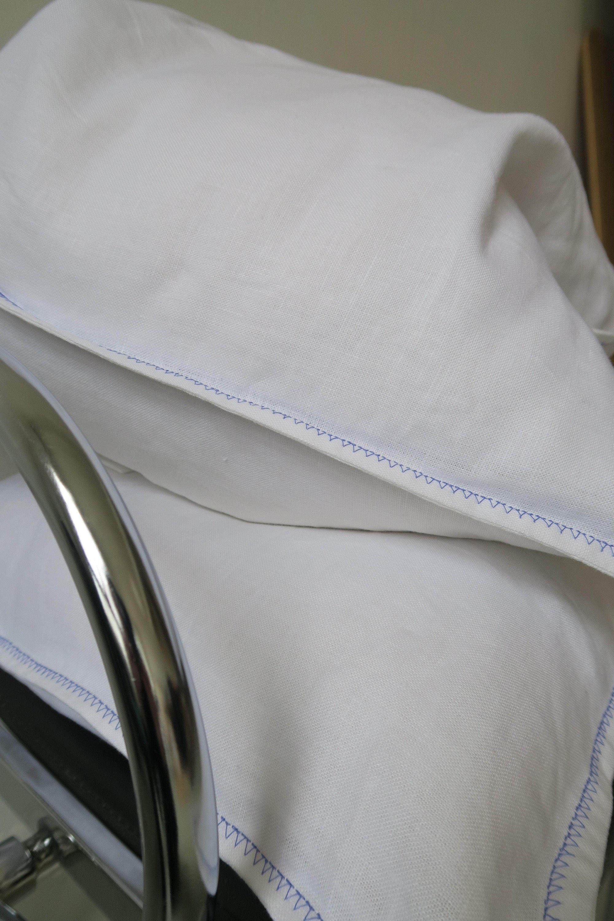 Irish Linen Cushion Cover - White