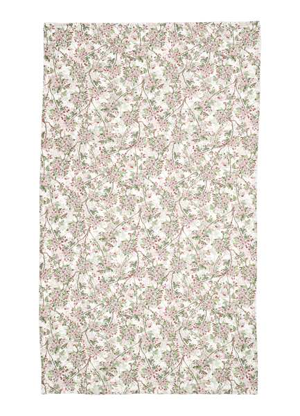 Cherry Blossom Linen Table Cloth
