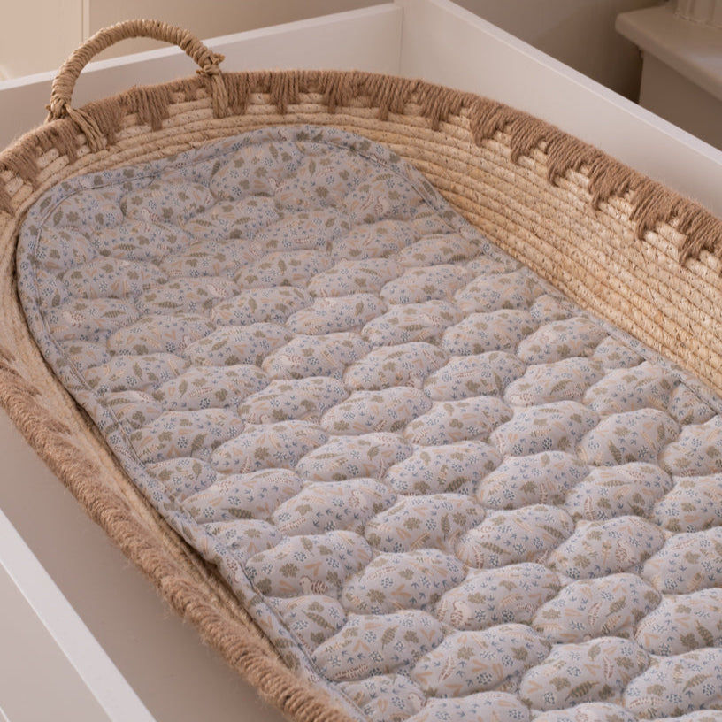 Changing Basket Cotton Liner - Nature Trail