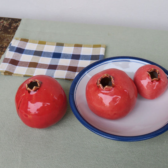 Large Ceramic Pomegranate