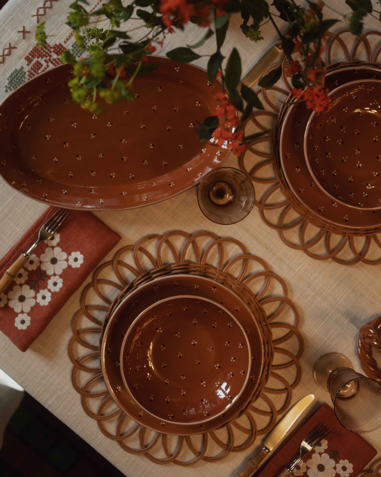 Dotty Serving Platter