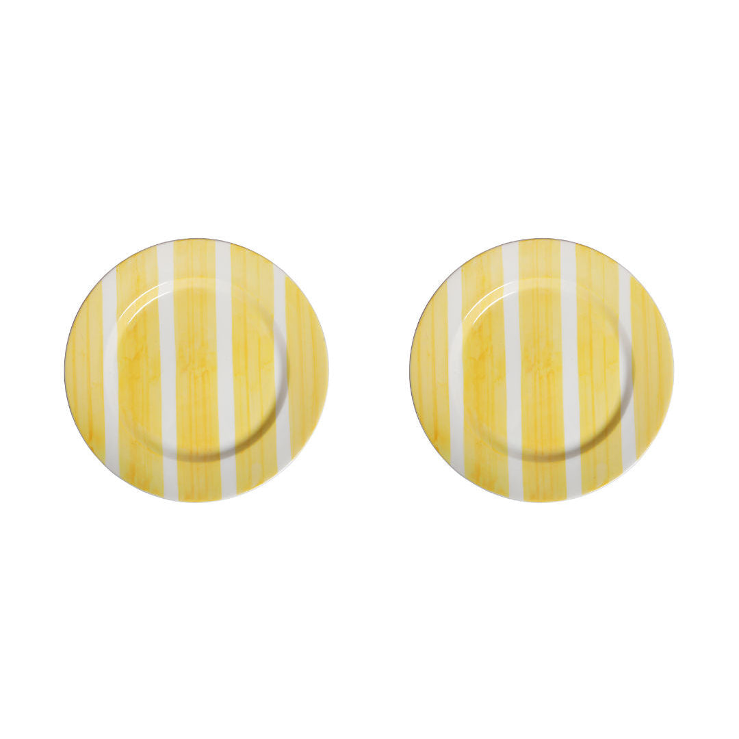 Coast Yellow Dinner Plates Set-Of-Two