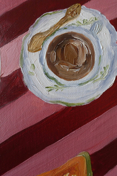 Papaia e Panquecas Painting