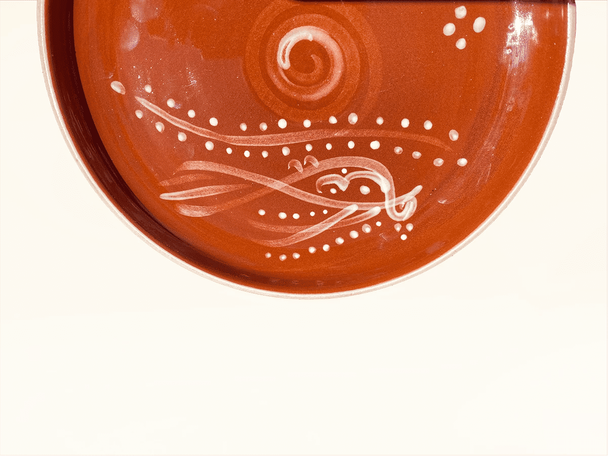 Anthologist Ceramic Pagoni Dinner Plate