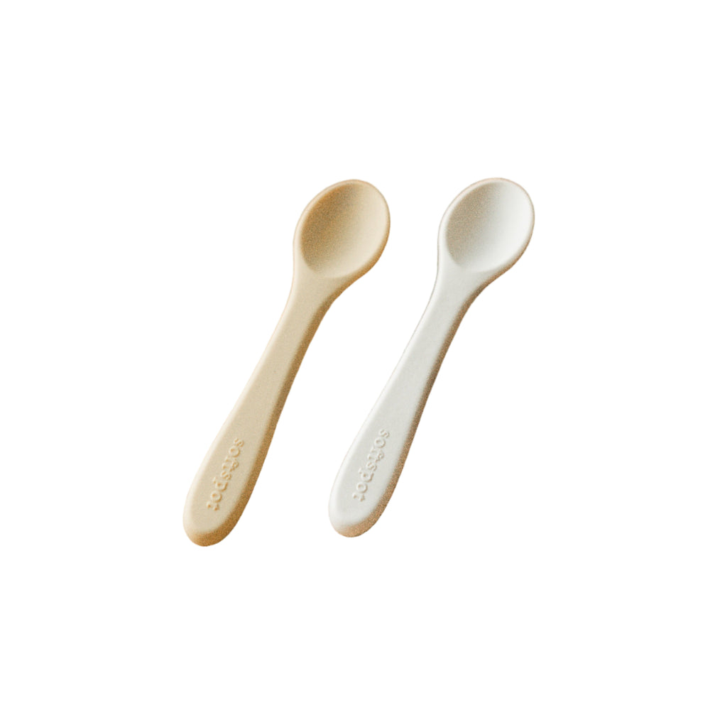 Soft Baby Spoons – Vanilla & Custard