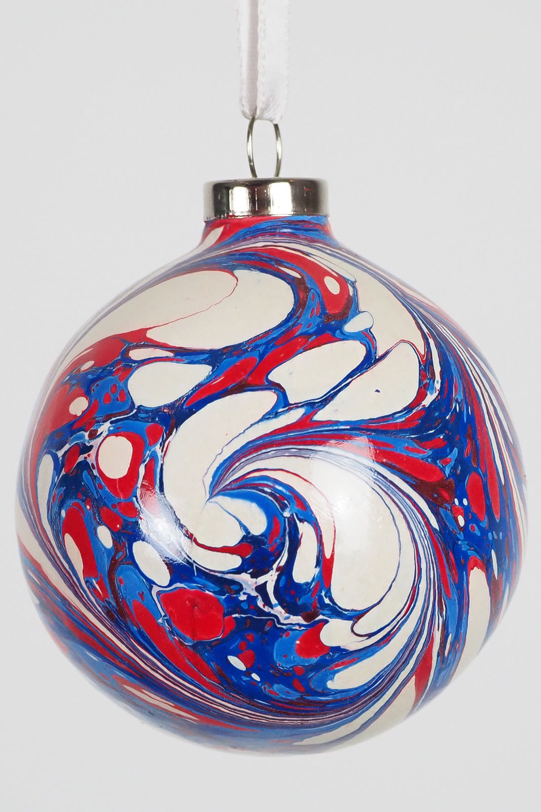 Small Jack Marbled Bauble