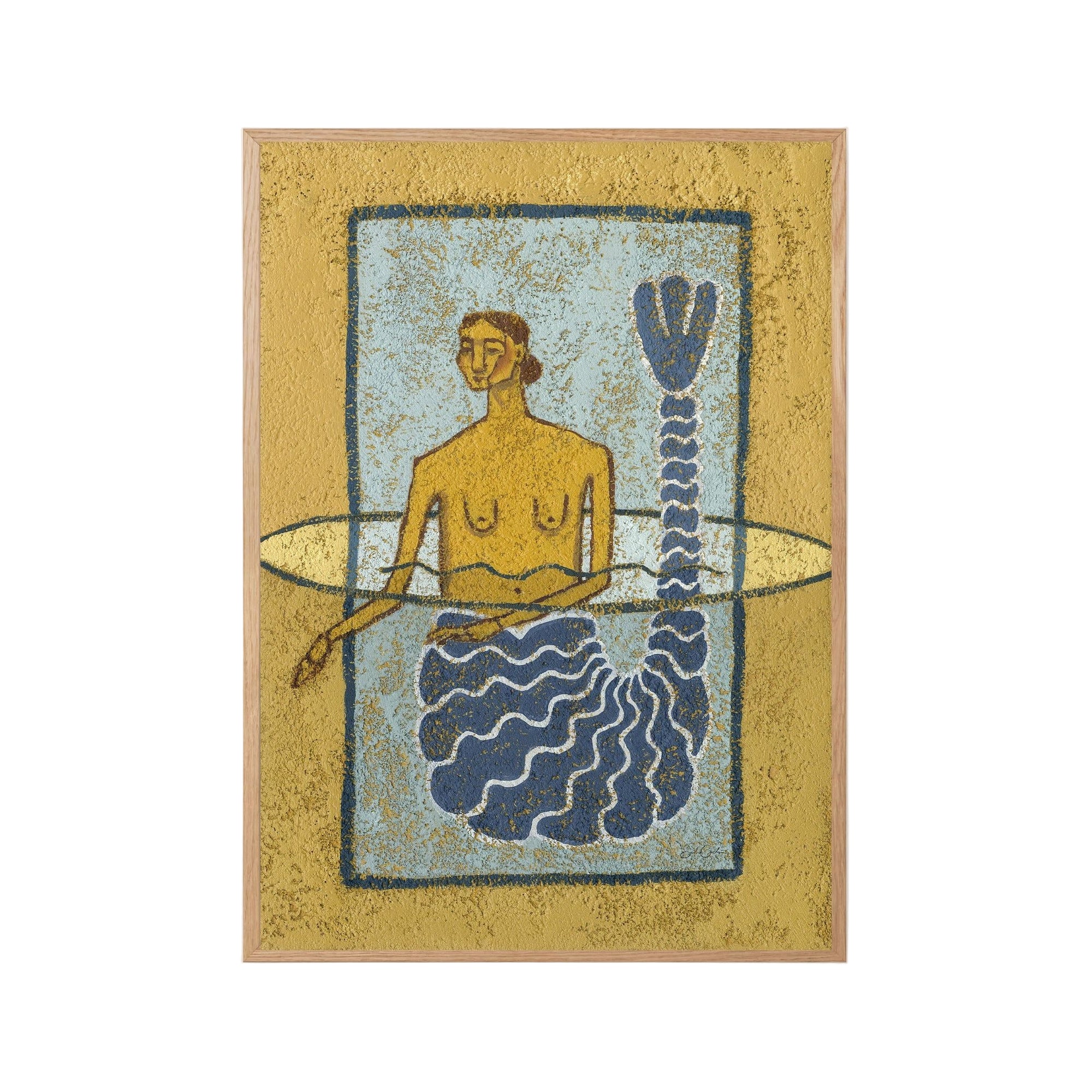 Mermaiden II - Mermaid Wall Art Print