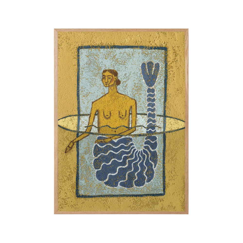 Mermaiden II - Mermaid Wall Art Print