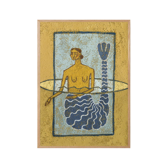 Mermaiden II - Mermaid Wall Art Print