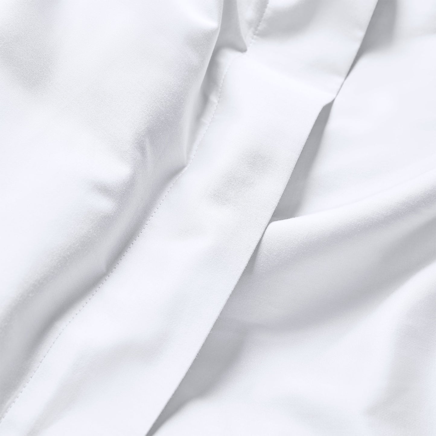 Luxury Organic Cotton White Edged Bedding Set