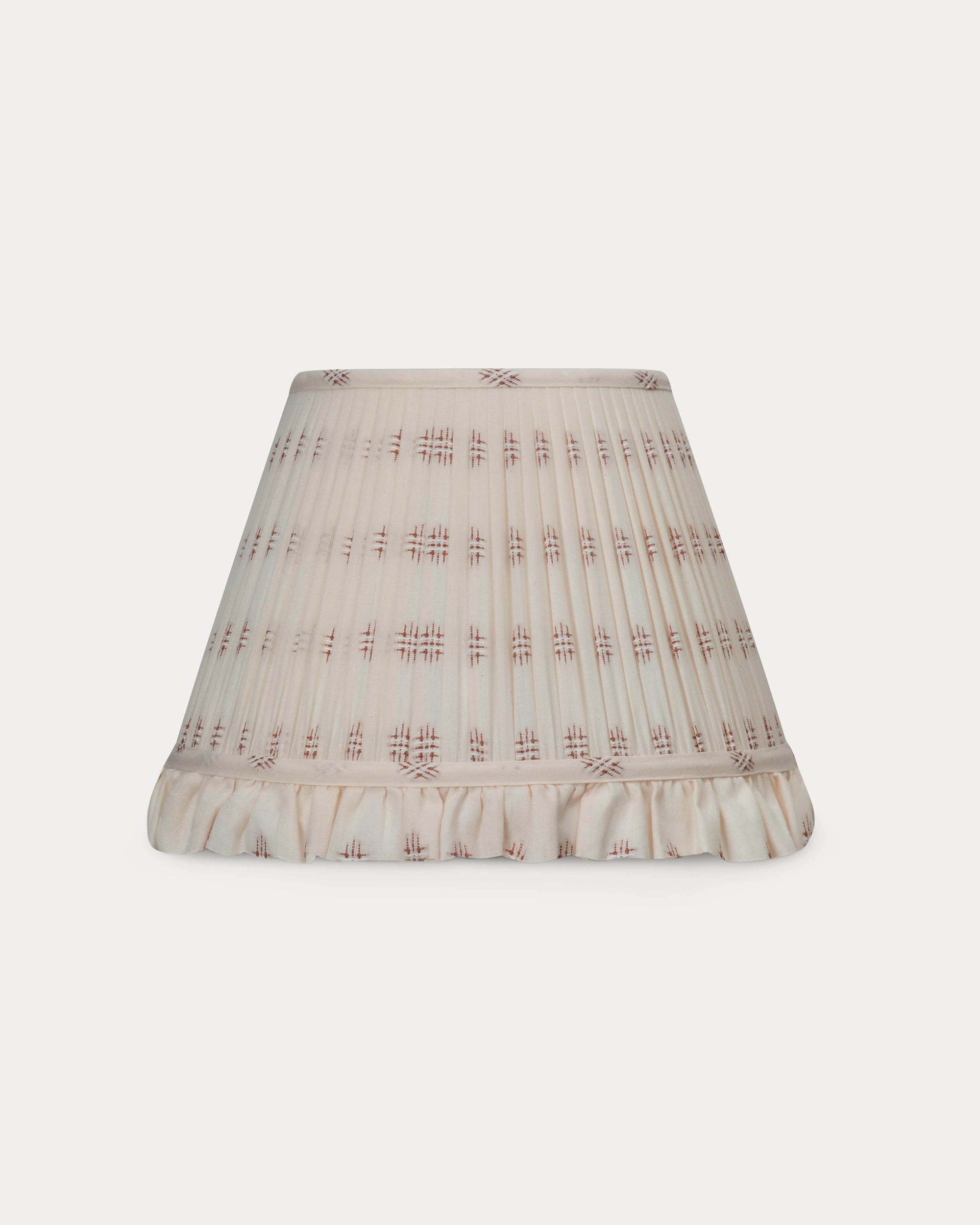 The Embroidered Cotton in Chestnut