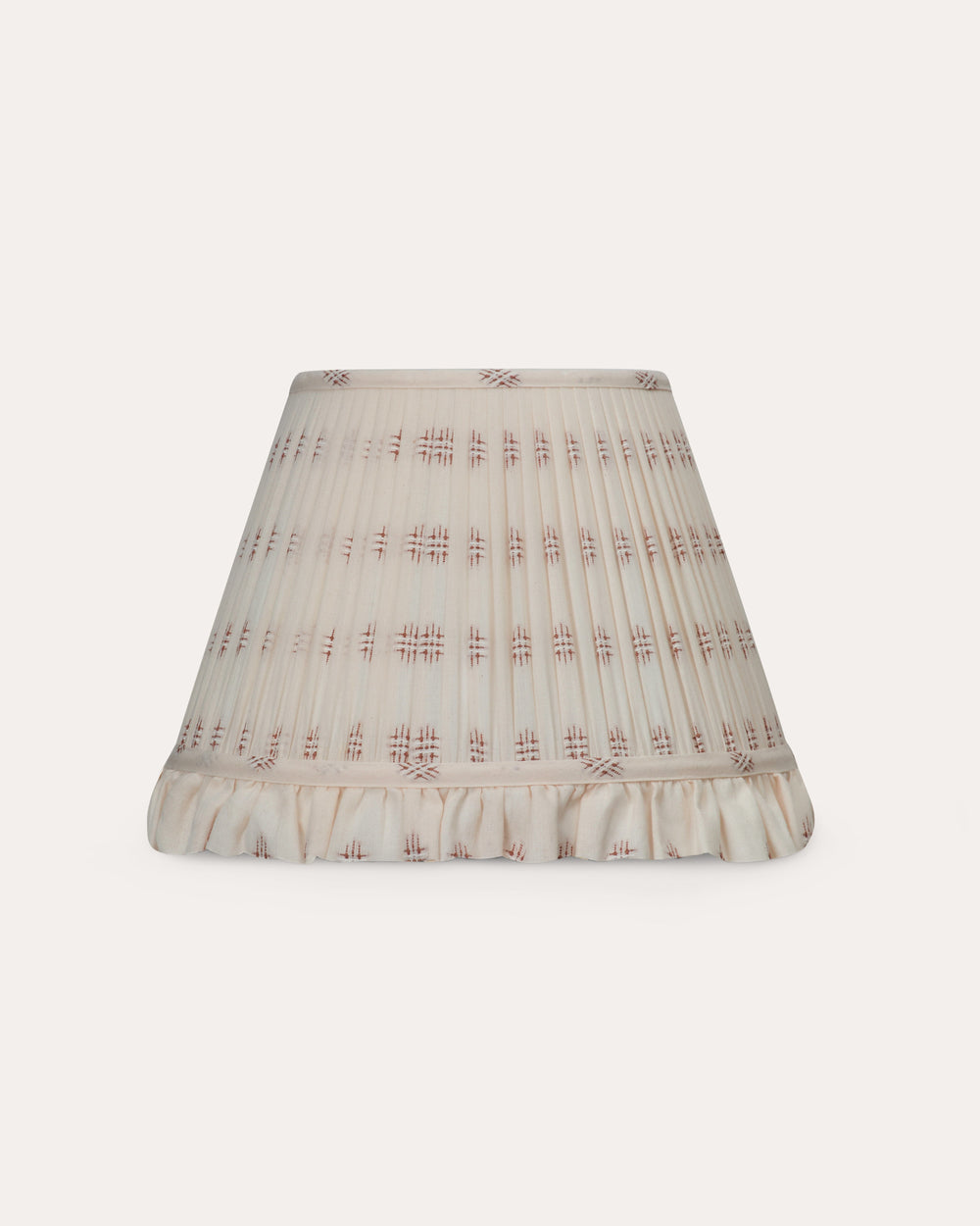 The Embroidered Cotton in Chestnut