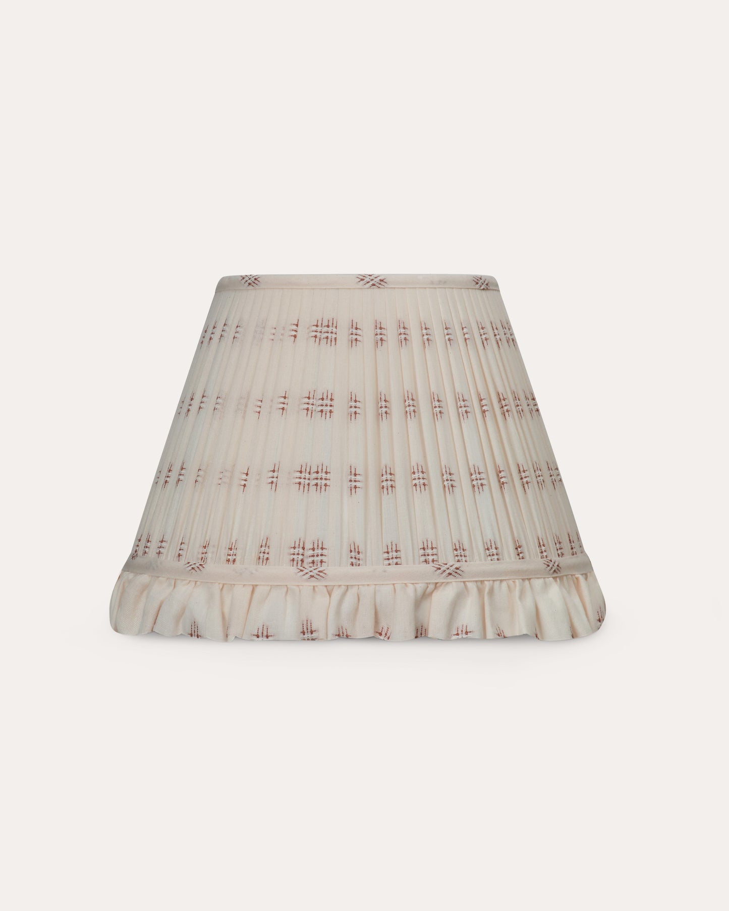 The Embroidered Cotton in Chestnut