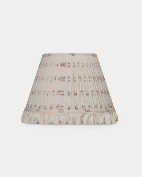 The Embroidered Cotton in Chestnut