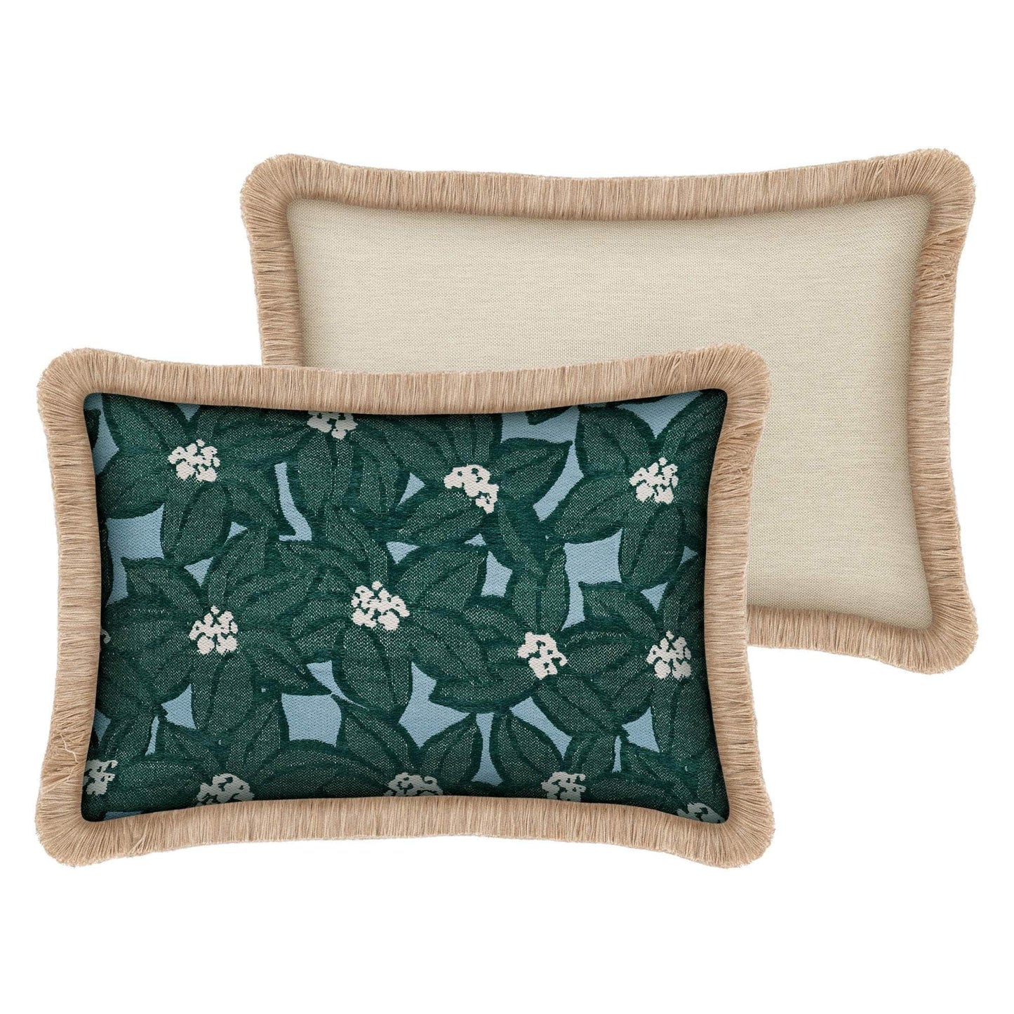 Cushion Michelle Emerald & Ice