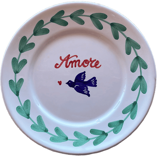 Lorafolk Amore Plate 16cm