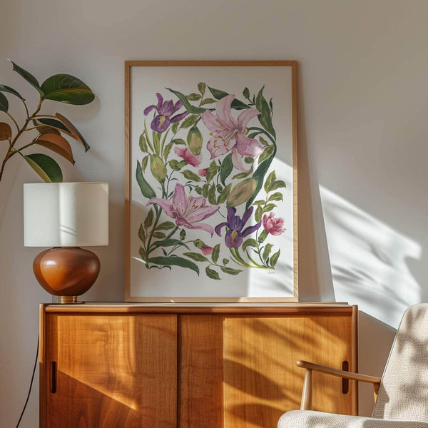 With love, Lily Art Print