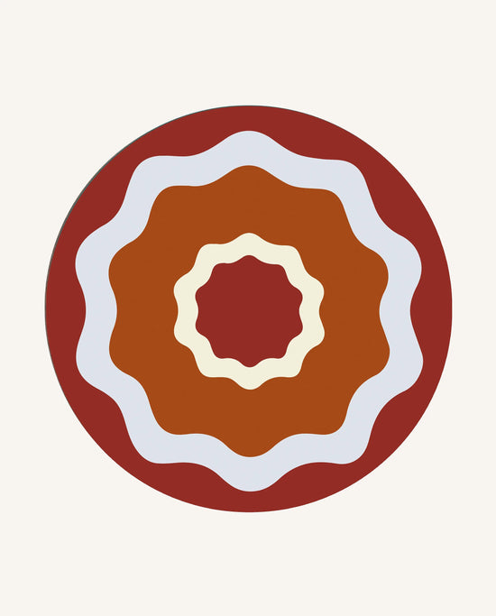 Rhubarb Ripple Placemats (Set of 6)