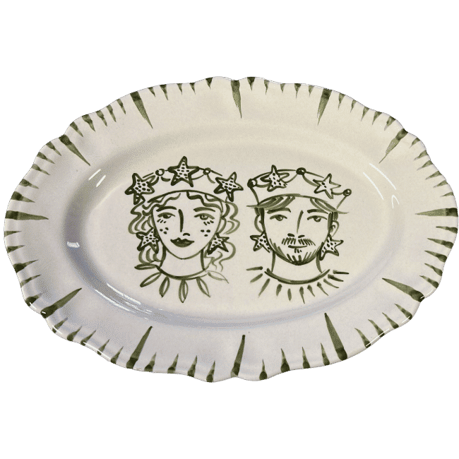 Rei Starfish Oval Platter - 32 cm